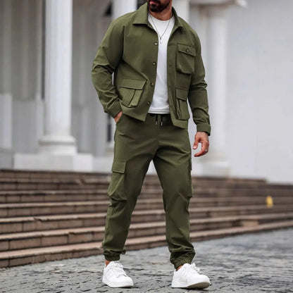 "Completo giacca e pantaloni cargo" 👖🧥 All You Need