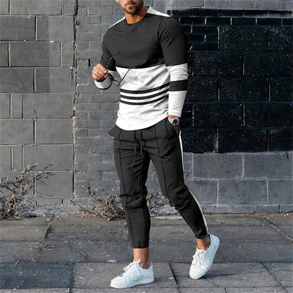 "Outfit casual uomo con maglia Union Jack e pantaloni neri" All You Need