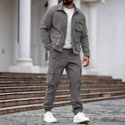 "Completo giacca e pantaloni cargo" 👖🧥 All You Need