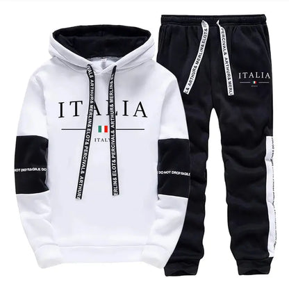 "Completo sportivo Italia: felpa e pantaloni coordinati" All You Need