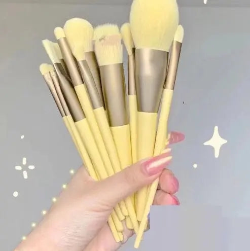 13Pcs Makeup Brush Set Make Up Concealer Brush Blush Powder Brush Eye Shadow Highlighter Foundation Brush Cosmetic Beauty Tools All You Need