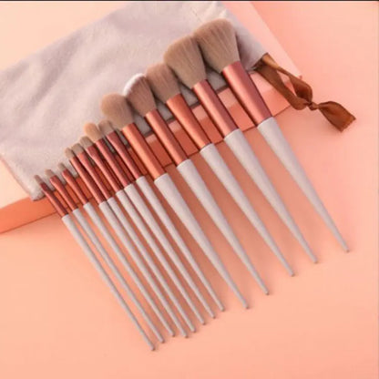 13Pcs Makeup Brush Set Make Up Concealer Brush Blush Powder Brush Eye Shadow Highlighter Foundation Brush Cosmetic Beauty Tools All You Need