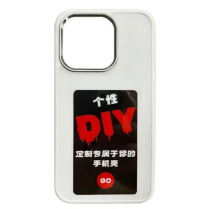 New DIY E-ink Screen NFC Color Projection Screen Four Colors Phone Case - All You Need