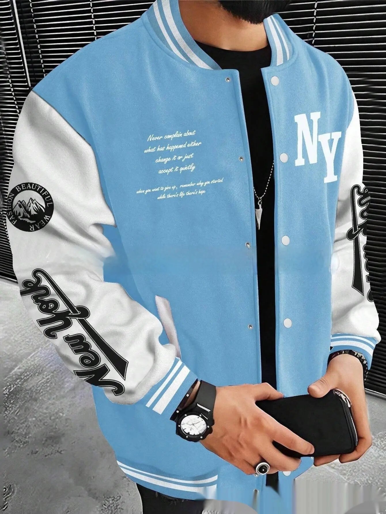 Giacca Uomo College Varsity – Stile Sportivo e Casual All You Need