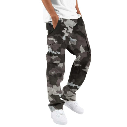 Men’s Outdoor Overalls – Camouflage Printed Straight-Leg Casual Pants - All You Need