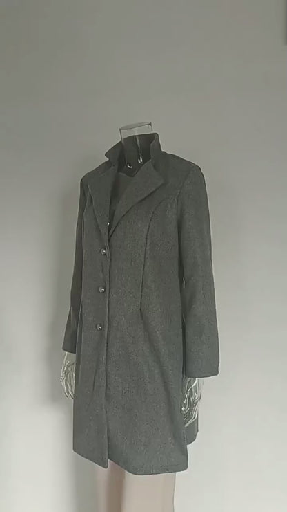 Cappotto Lungo da Donna – Caldo, Versatile ed Elegante
